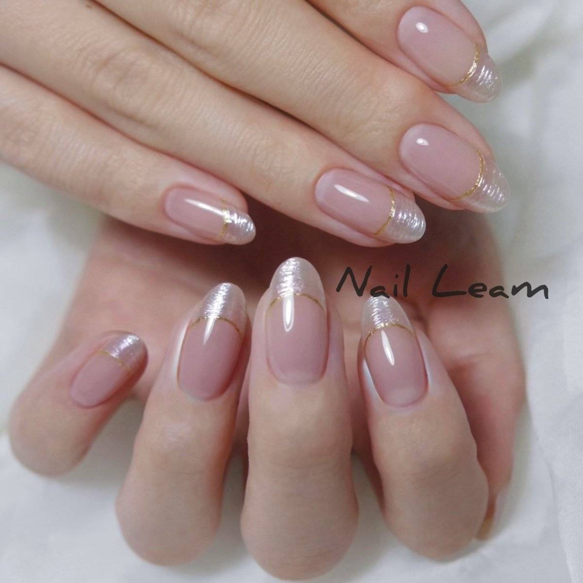 ミルキーピンクネイル