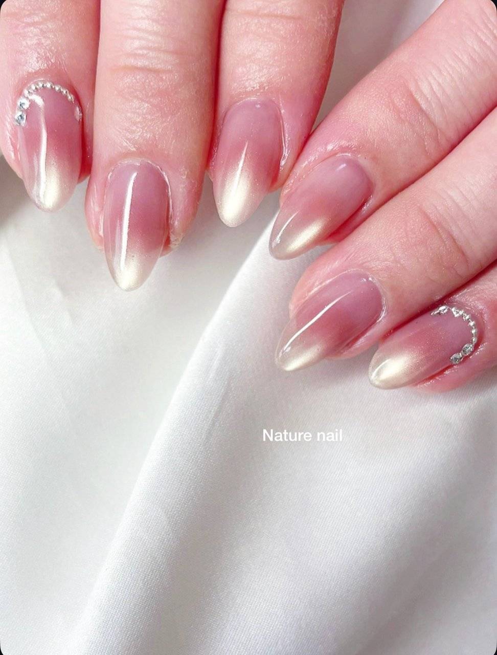 ミルキーピンクネイル
