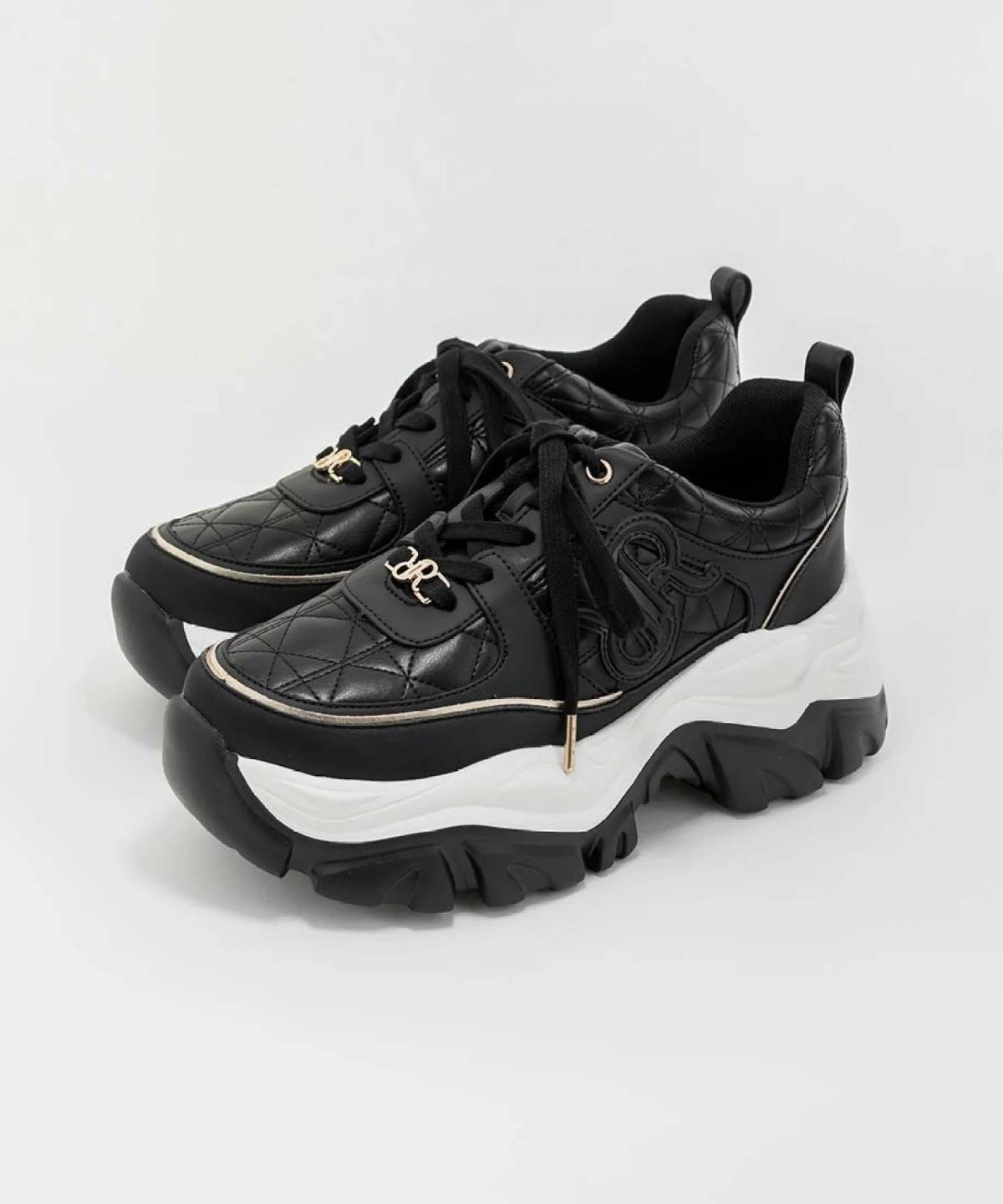 RANDA モノグラムボリュームソールスニーカー