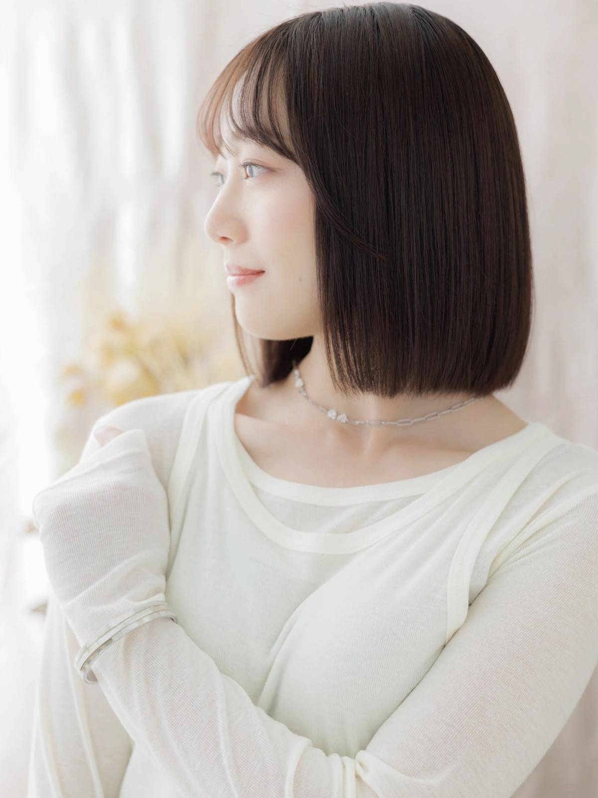 シンプルストレートボブ