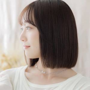  シンプルストレートボブ 