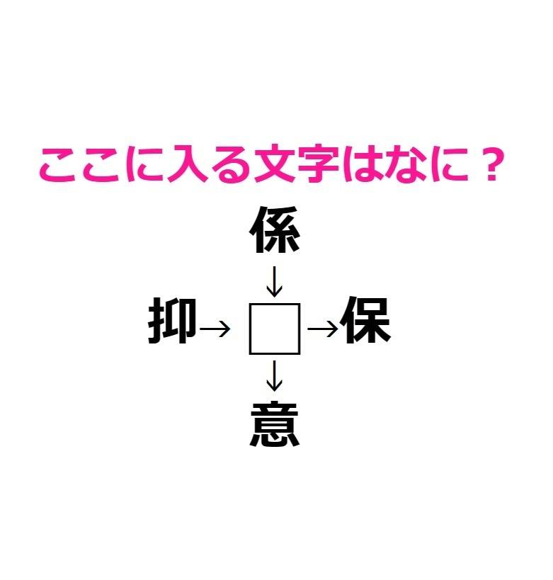 漢字穴埋め　留