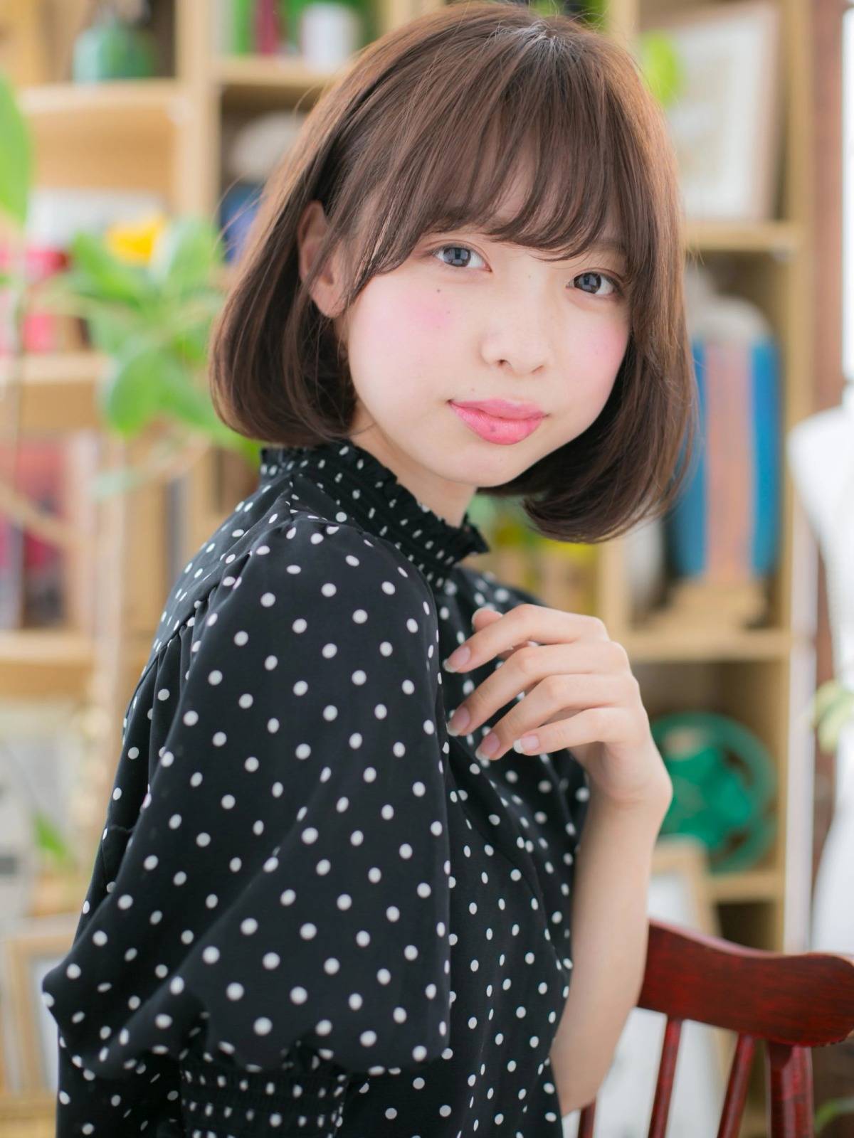 上品見えワンカールボブ