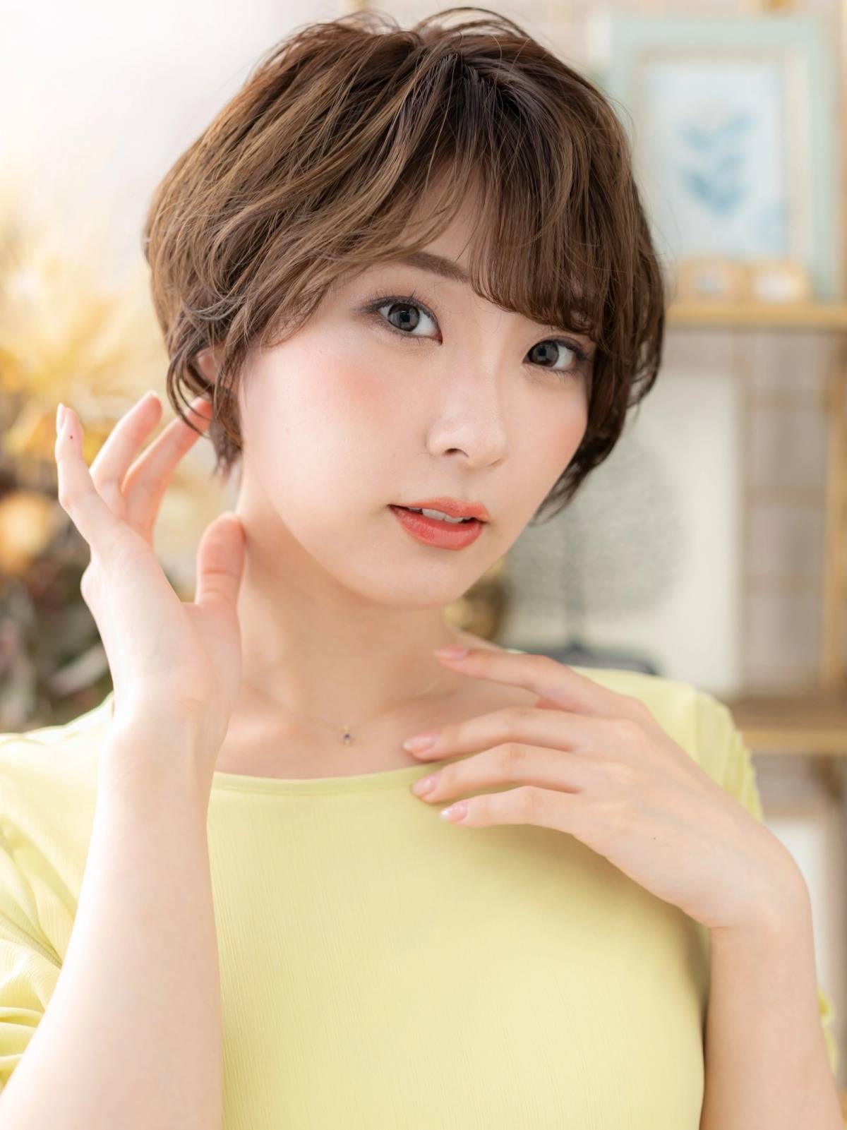 ゆるふわフェミニンショート