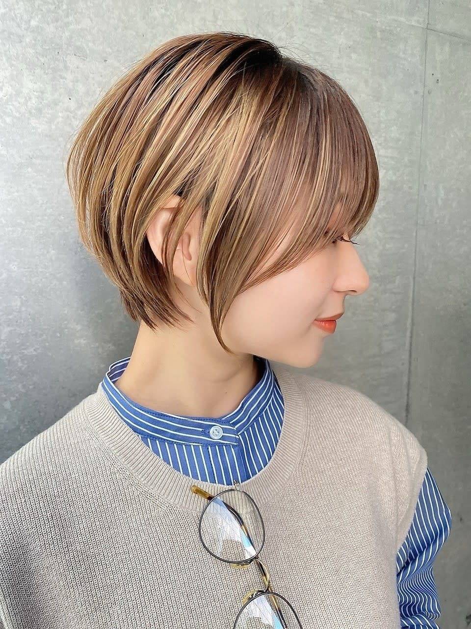 シンプル＆きれいめショート