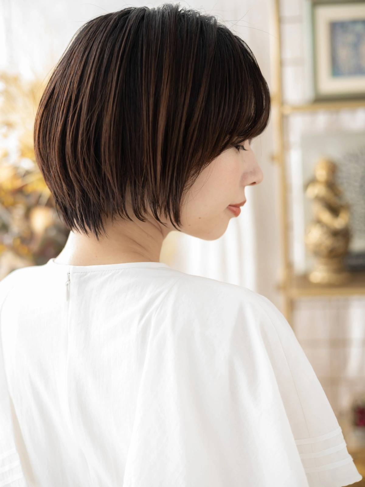 まとまり感前下がりショート