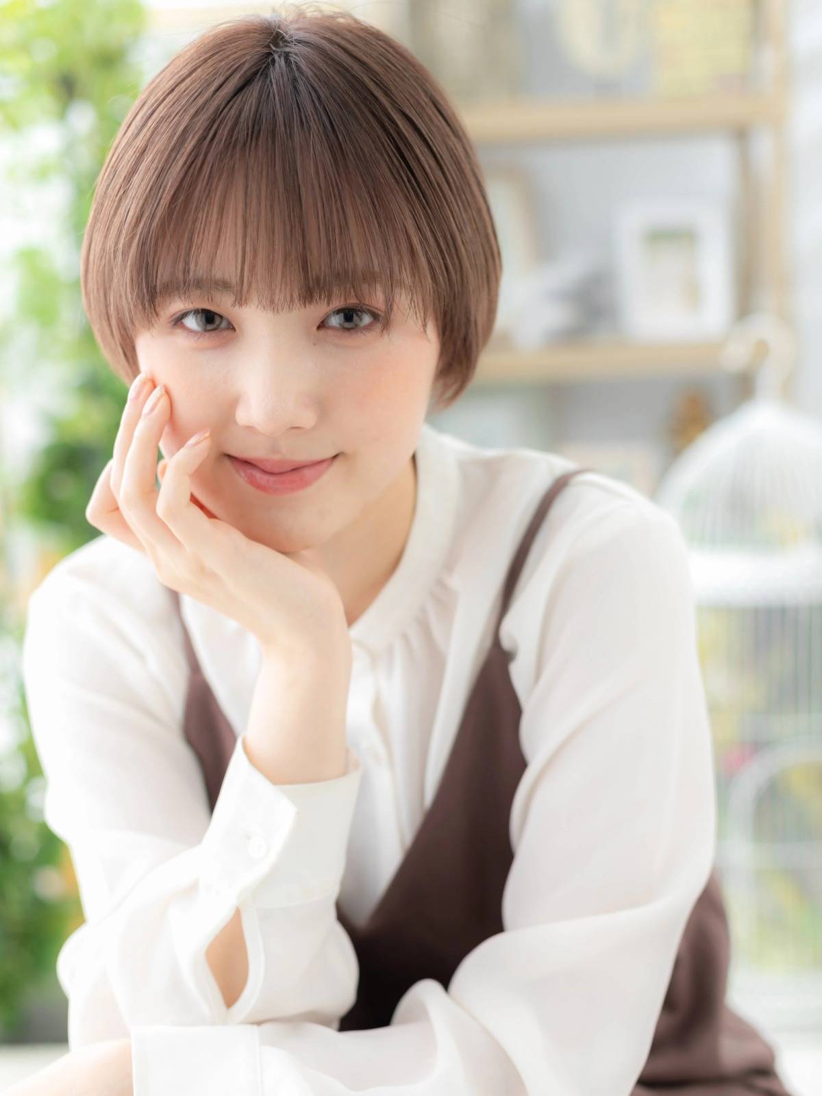 まとまり感マッシュショート