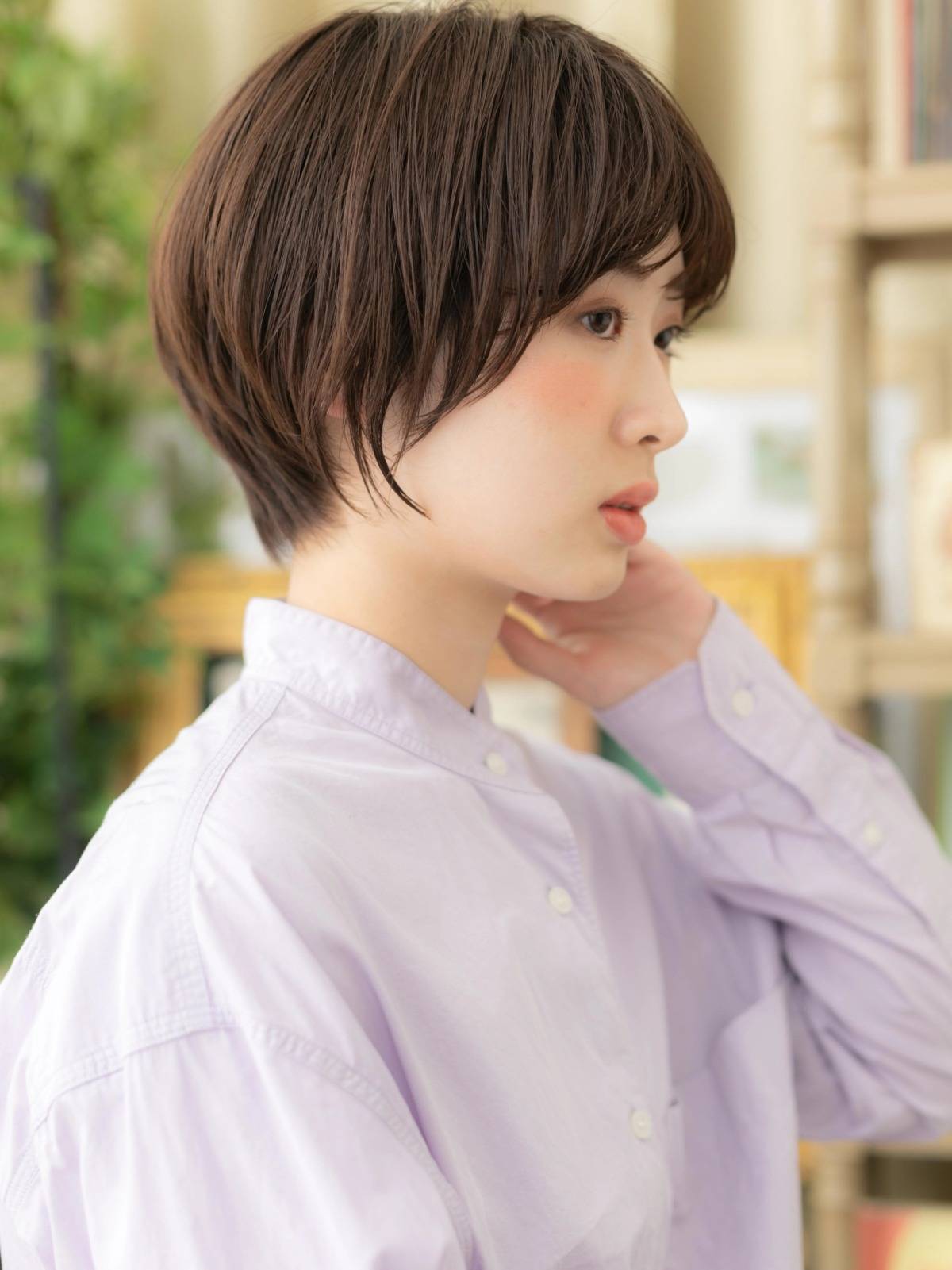 洗練されたナチュラルショート