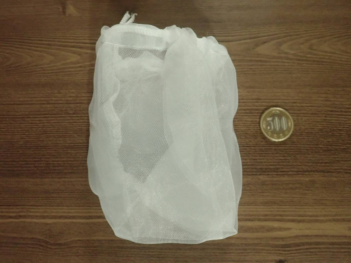 ダイソーの洗顔ネット(オーガンジー)