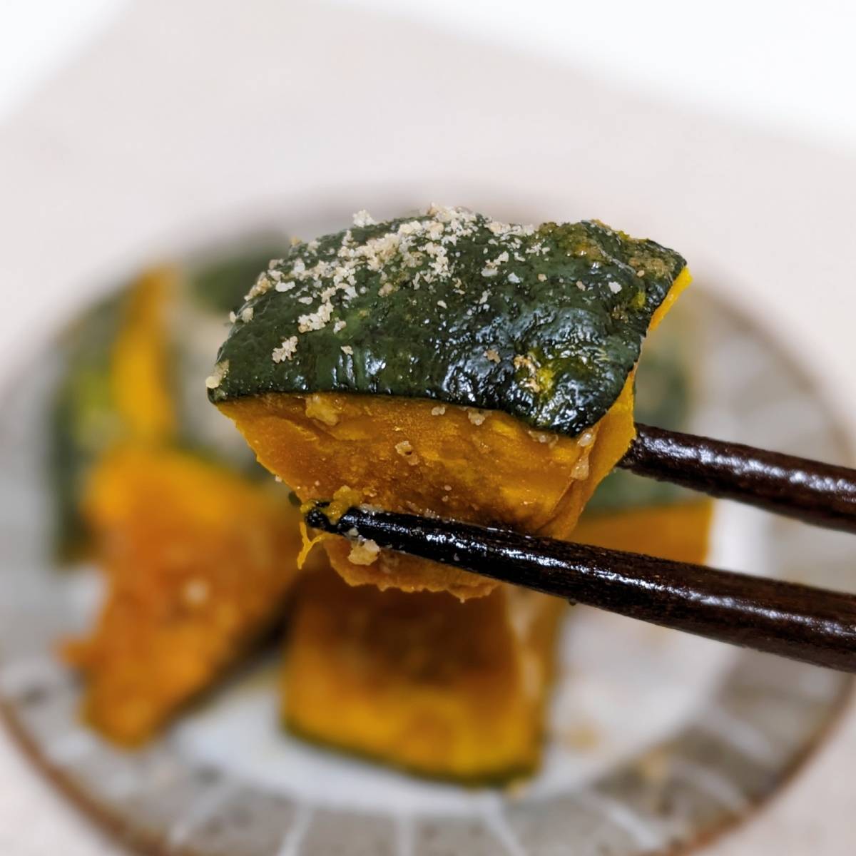 JAグループ公式の「かぼちゃのゴマ和え　めんつゆで簡単」のレシピ