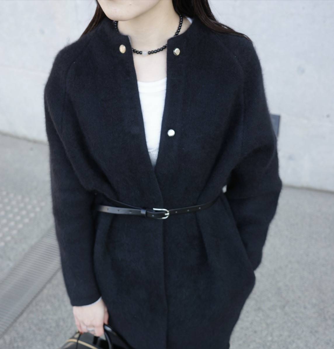 ELENDEEK RACCOON MIX CARDIGAN