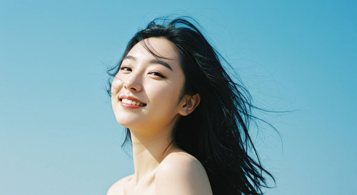 顔タイプフレッシュの女性