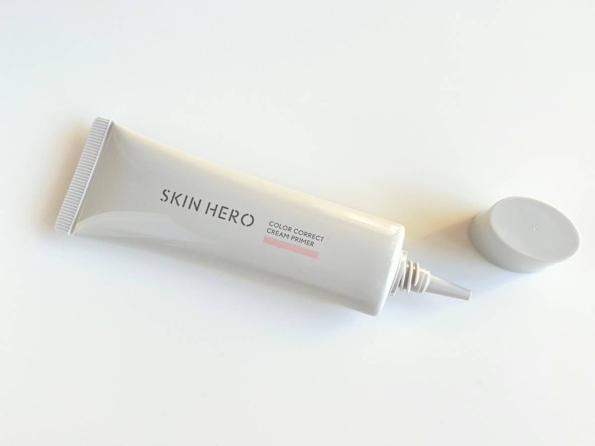 SKIN HERO 顔色改善クリーム下地 01血色感ピンク