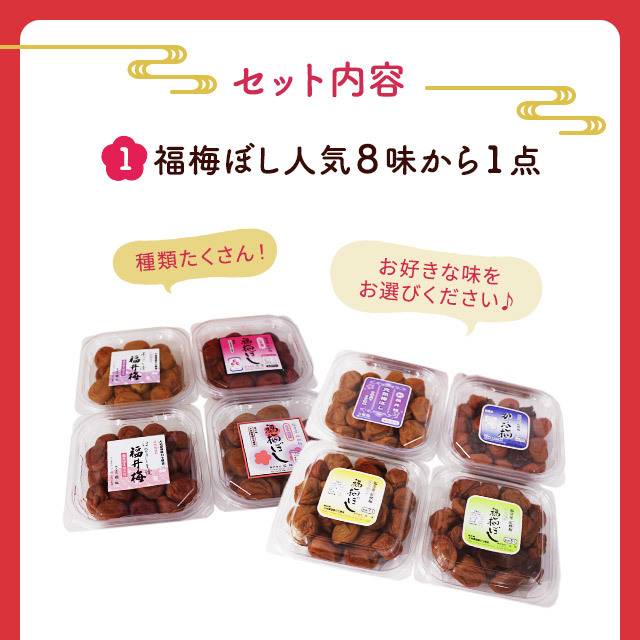 福梅ぼし 選べる梅干し 福袋 2026商品11点