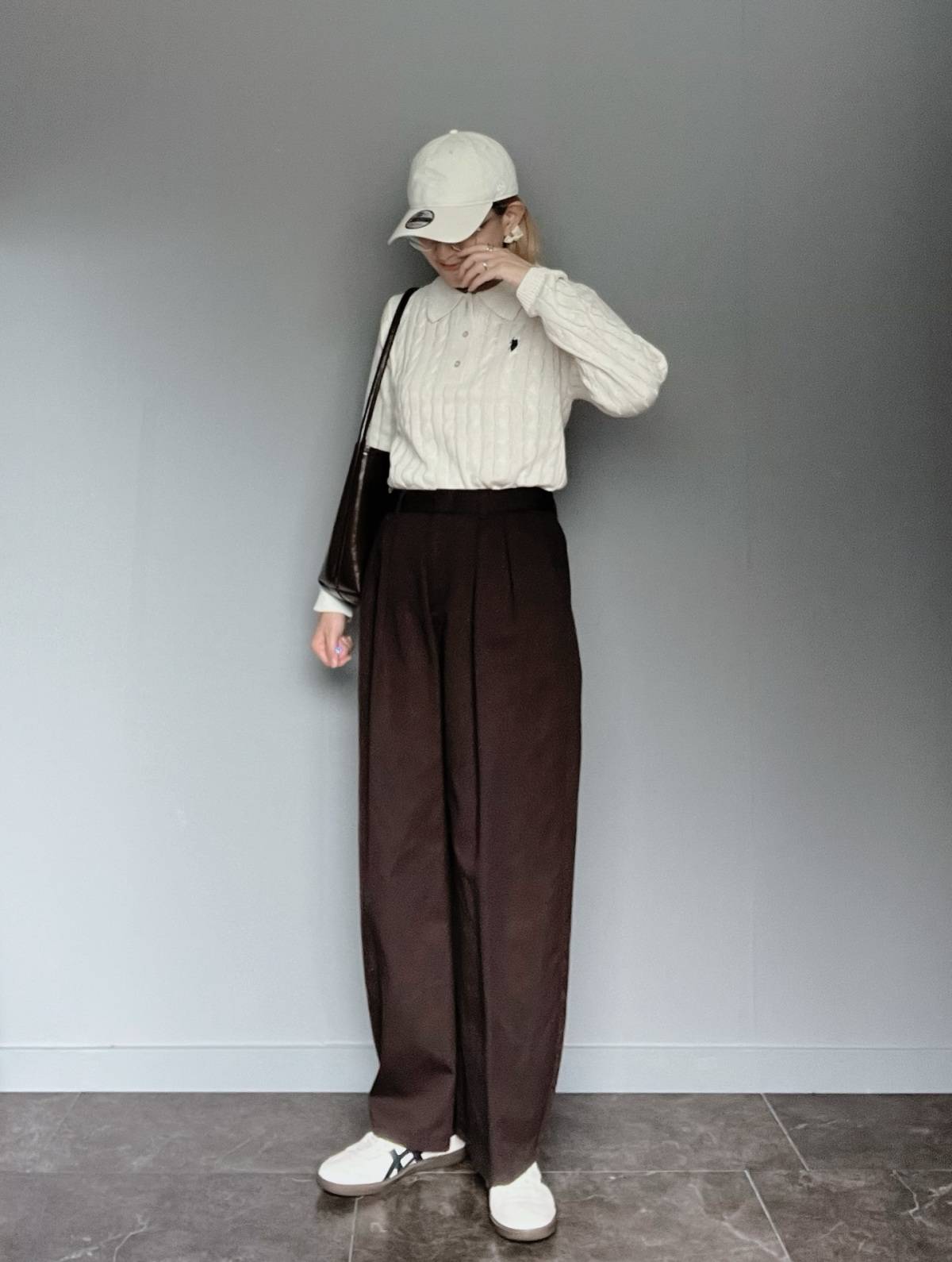 小物のカラーを合わせる!