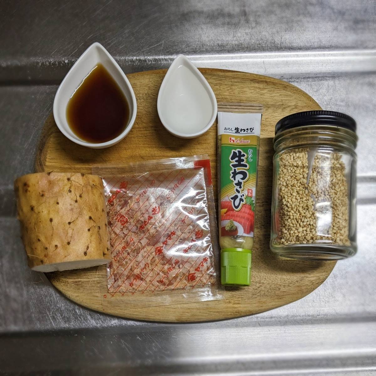 ヤマキ公式の「長いものわさび漬け」のレシピ