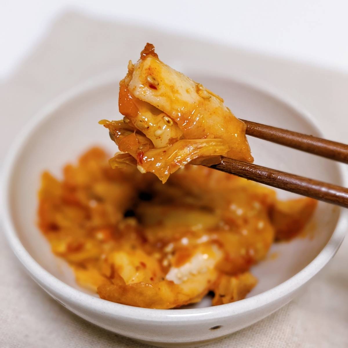 ヤマキ公式の「ちくわのキムチーズ炒め」のレシピ