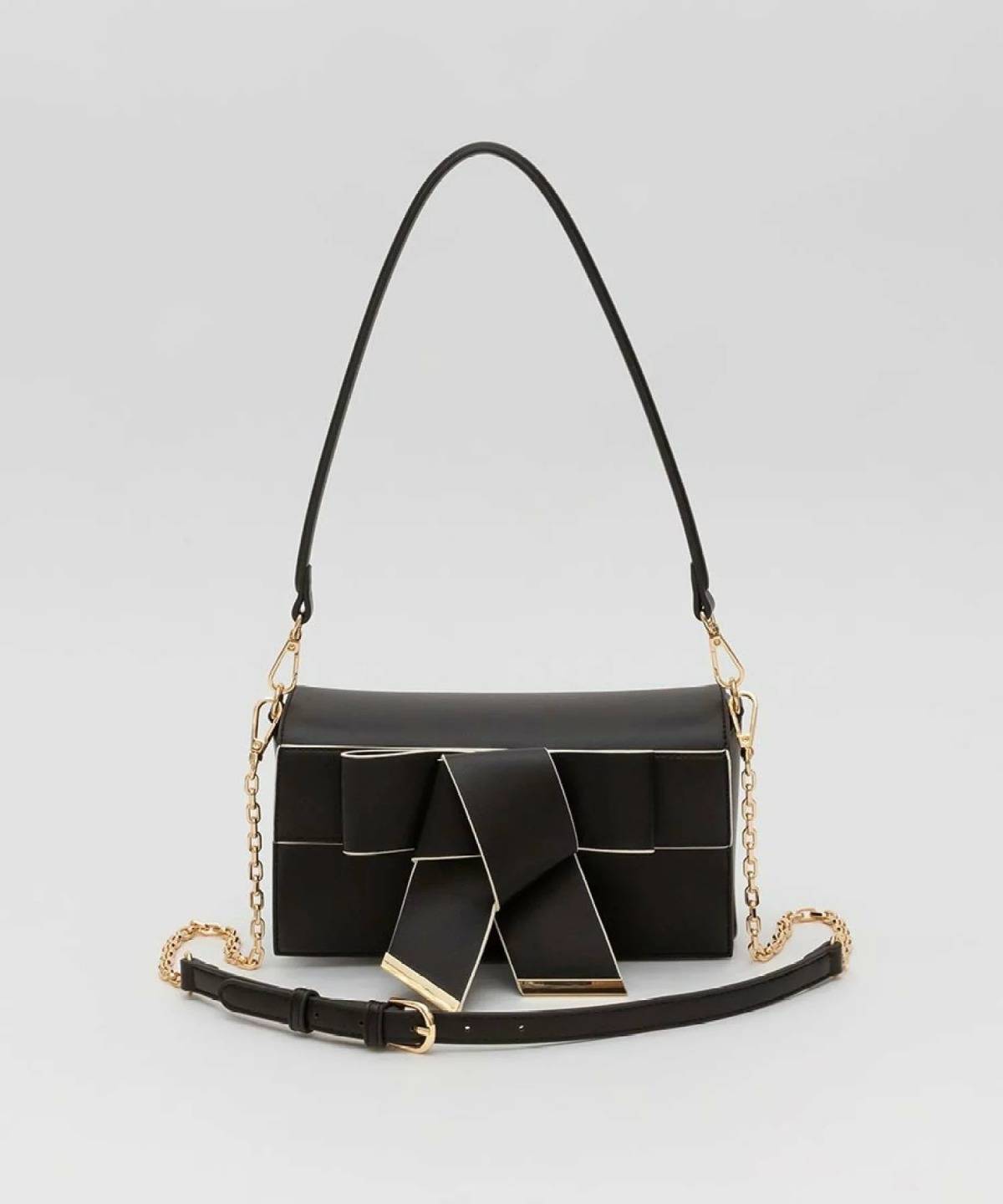 RANDA 2WAY リボンベルトショルダーバッグ