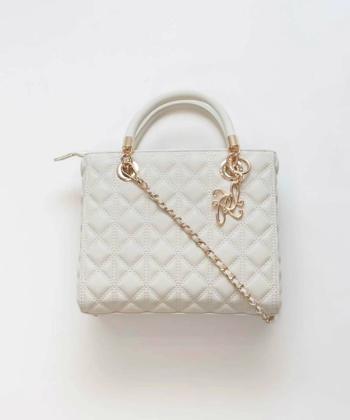 RANDA 2WAYキルティングミディバッグ