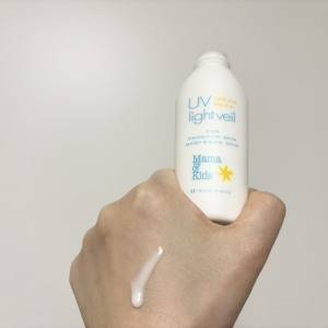 ゆらぐ季節や敏感肌のUV対策に。「ママ＆キッズ」のUVライトベールを使ってみた♡
