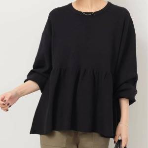  JOURNAL STANDARD relume ウォッシャブルペプラムプルオーバー 