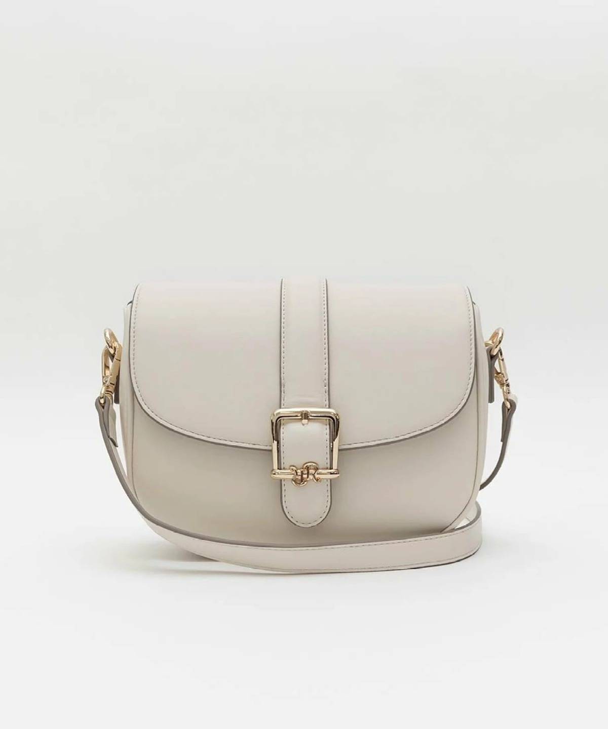 RANDA 2WAY モノグラムバックルショルダーバッグ