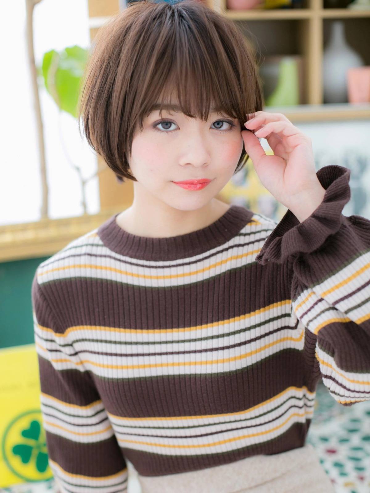 ベーシックな丸みボブ