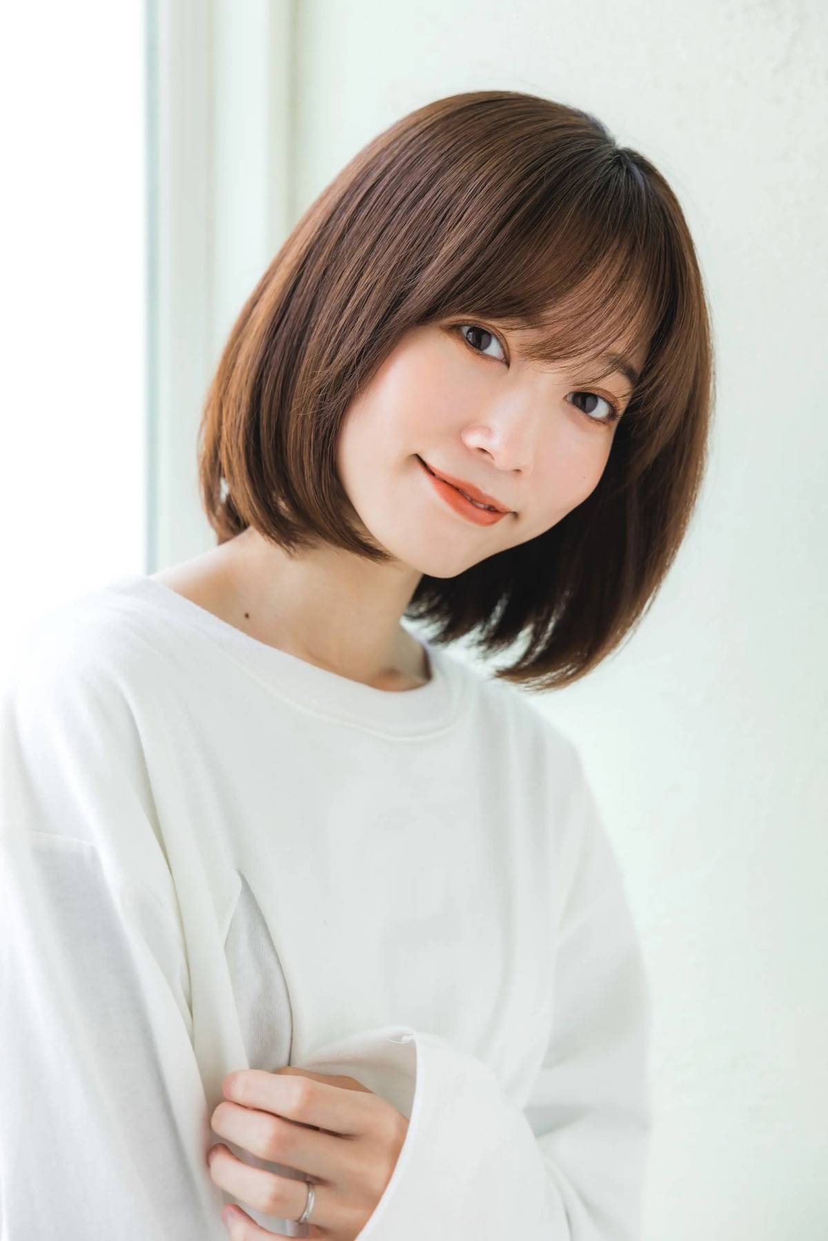 上品見えストレートボブ