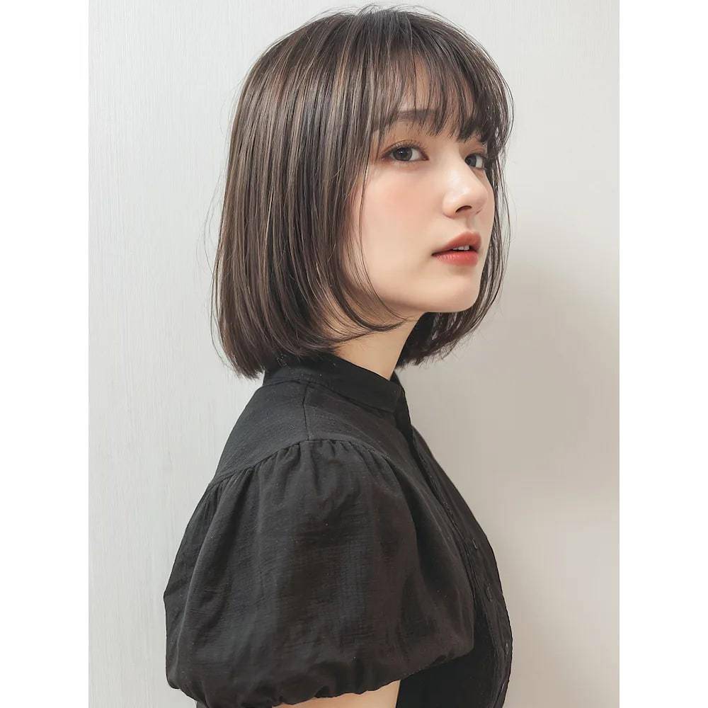 クラシカルなワンカールボブ