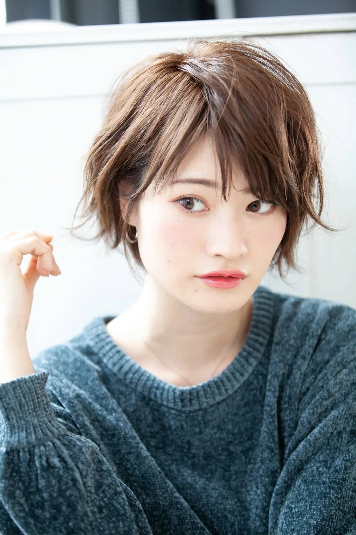 ほつれ感ショート