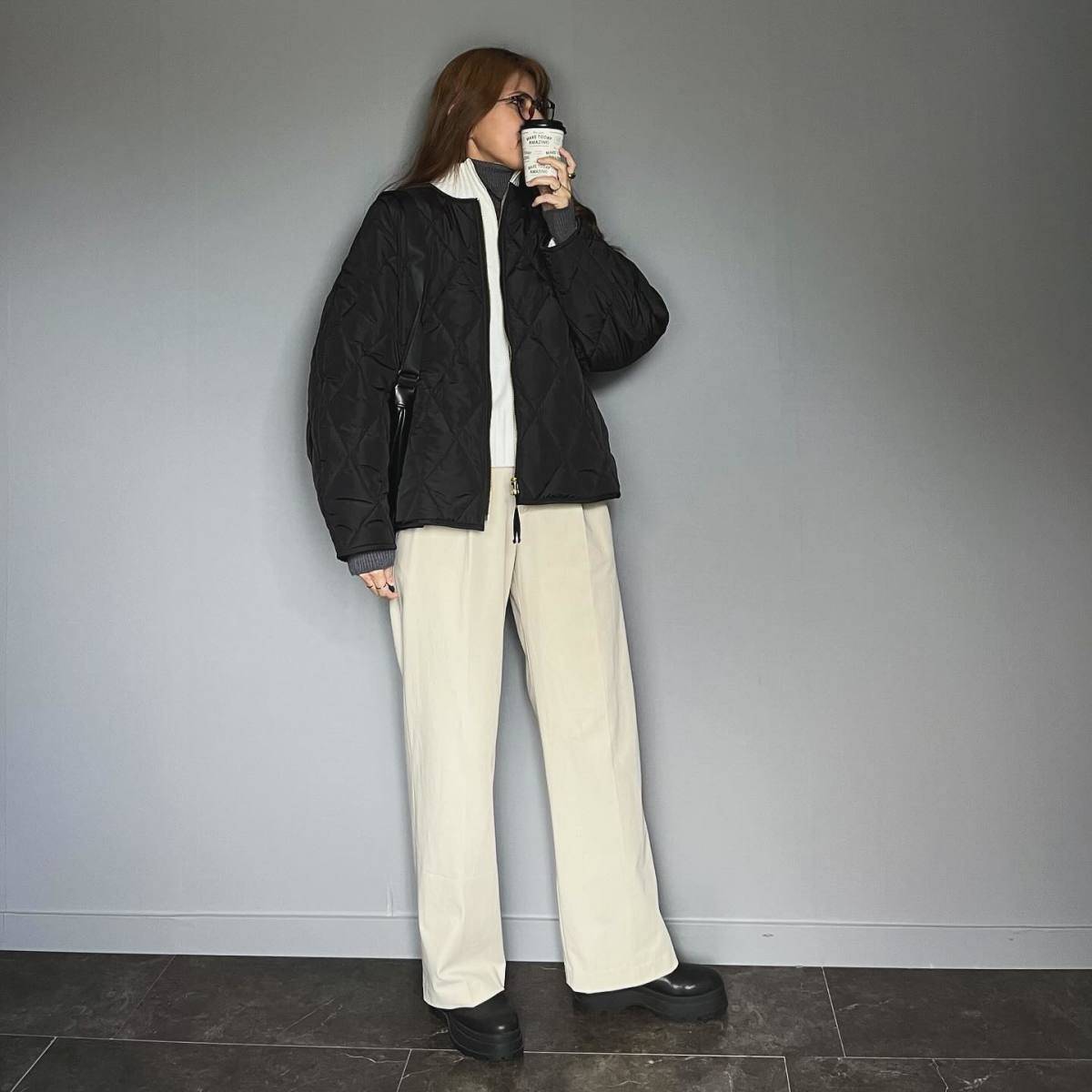 モノトーンコーデ