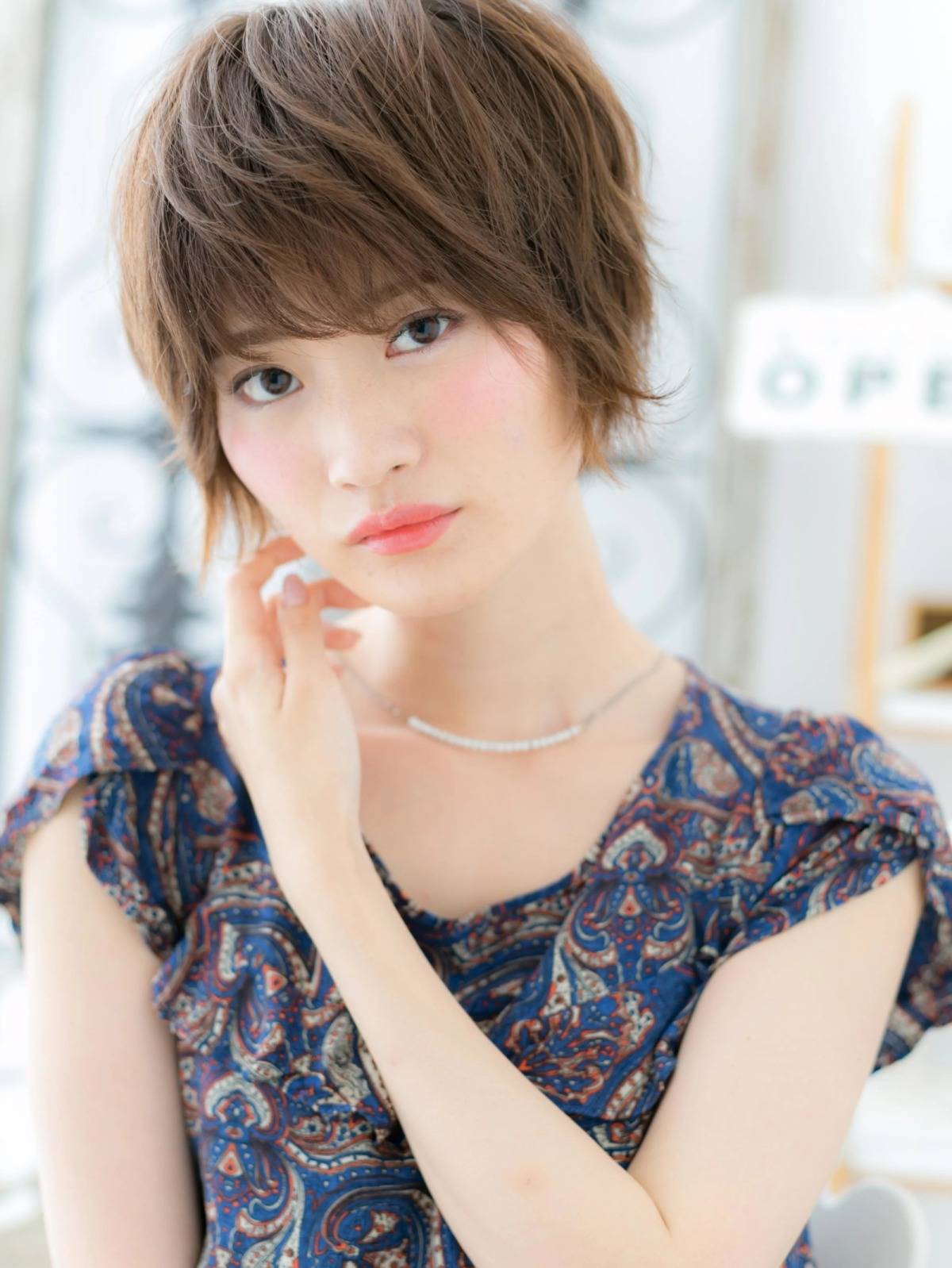 ニュアンスマッシュショート