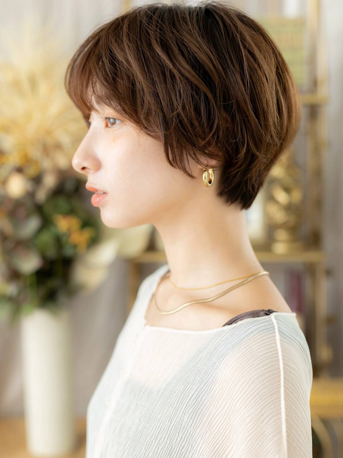 ゆるパーマショート