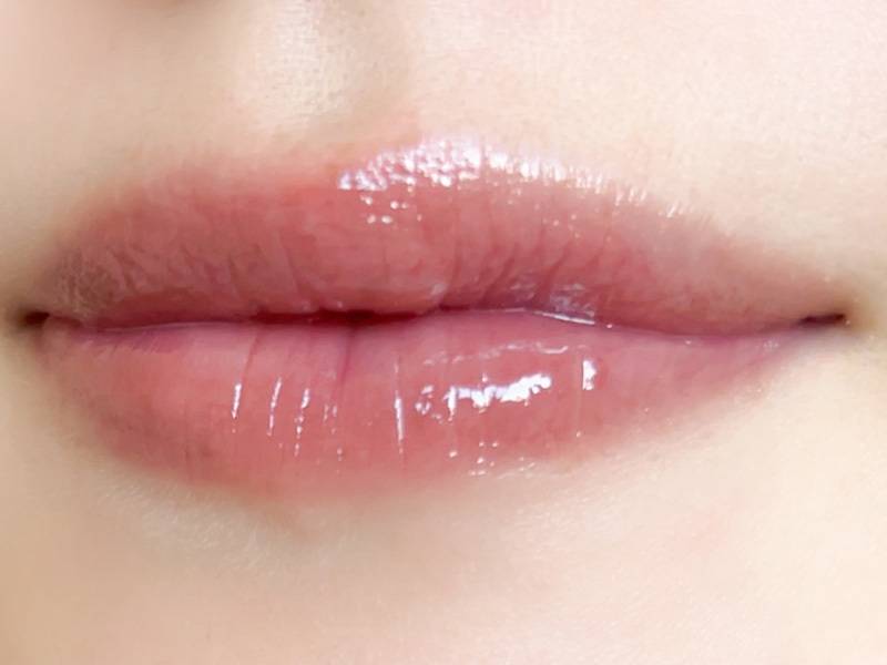 ハートパーセントティントの2度塗り画像