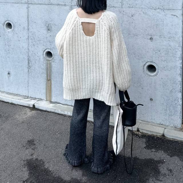 バックスタイルにこだわる♡