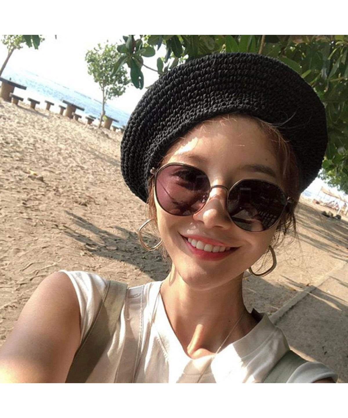 ベレー帽コーデ