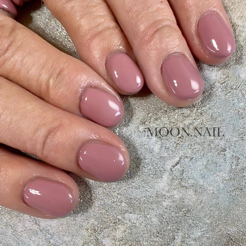 モーヴピンクネイル