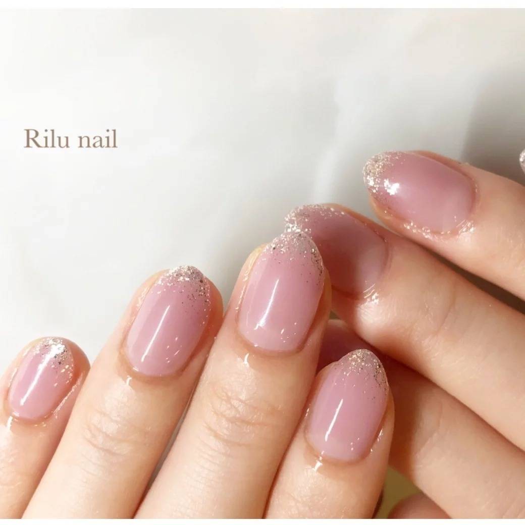 モーヴピンクネイル