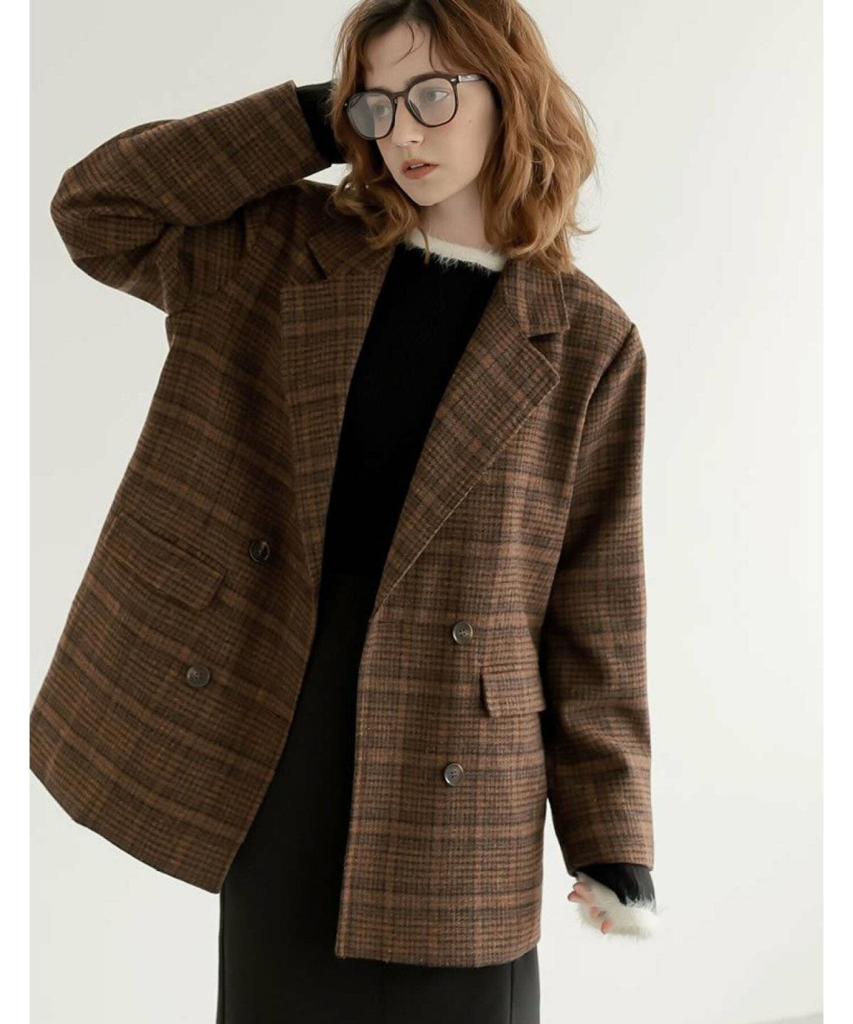 ワンピース×テーラードジャケットコーデ