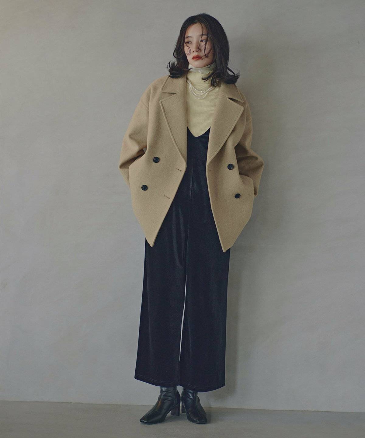 サロペットコーデ