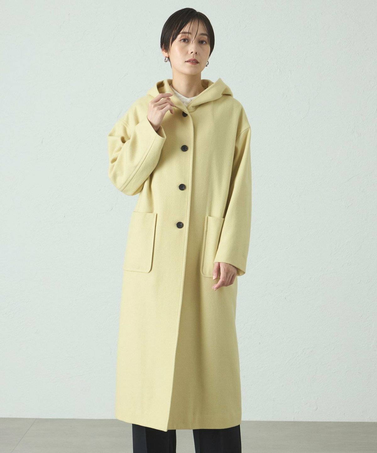 ロングコートコーデ