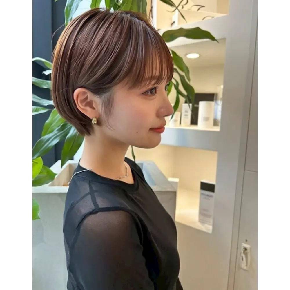 耳掛け丸みコンパクトショート