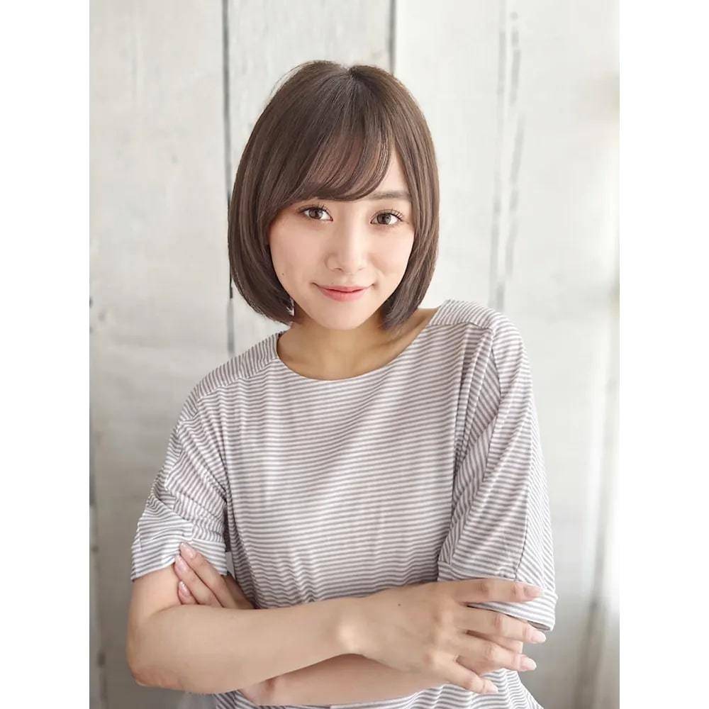 ナチュラルな韓国風ボブ