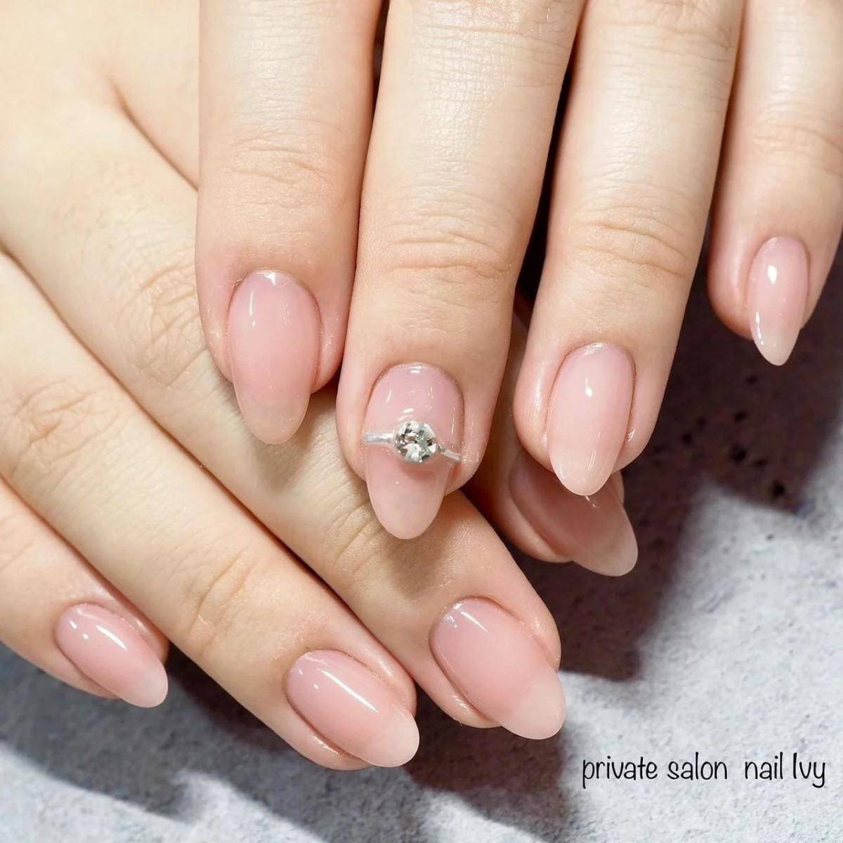 ナチュラルな血色ピンクに合わせて