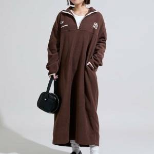  フリースワンピース 