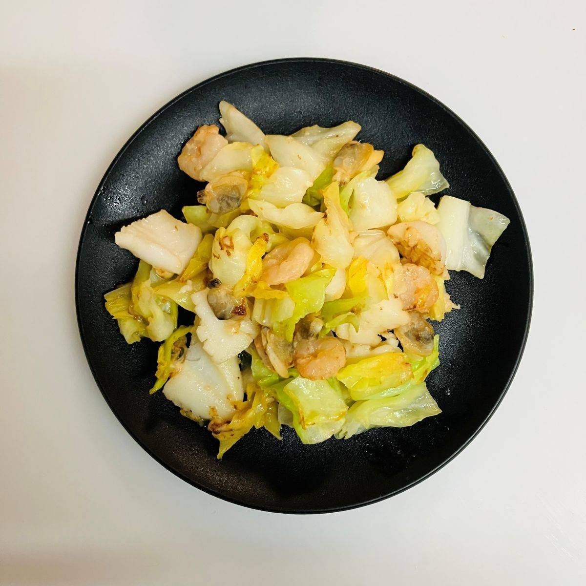 JAグループ公式の「キャベツとあさりの炒め物」のレシピ