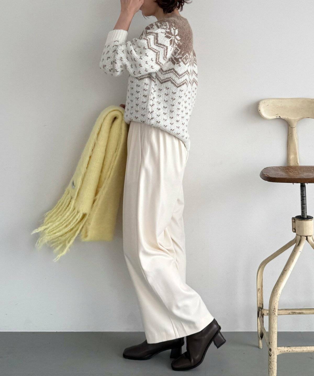 サルエルパンツコーデ