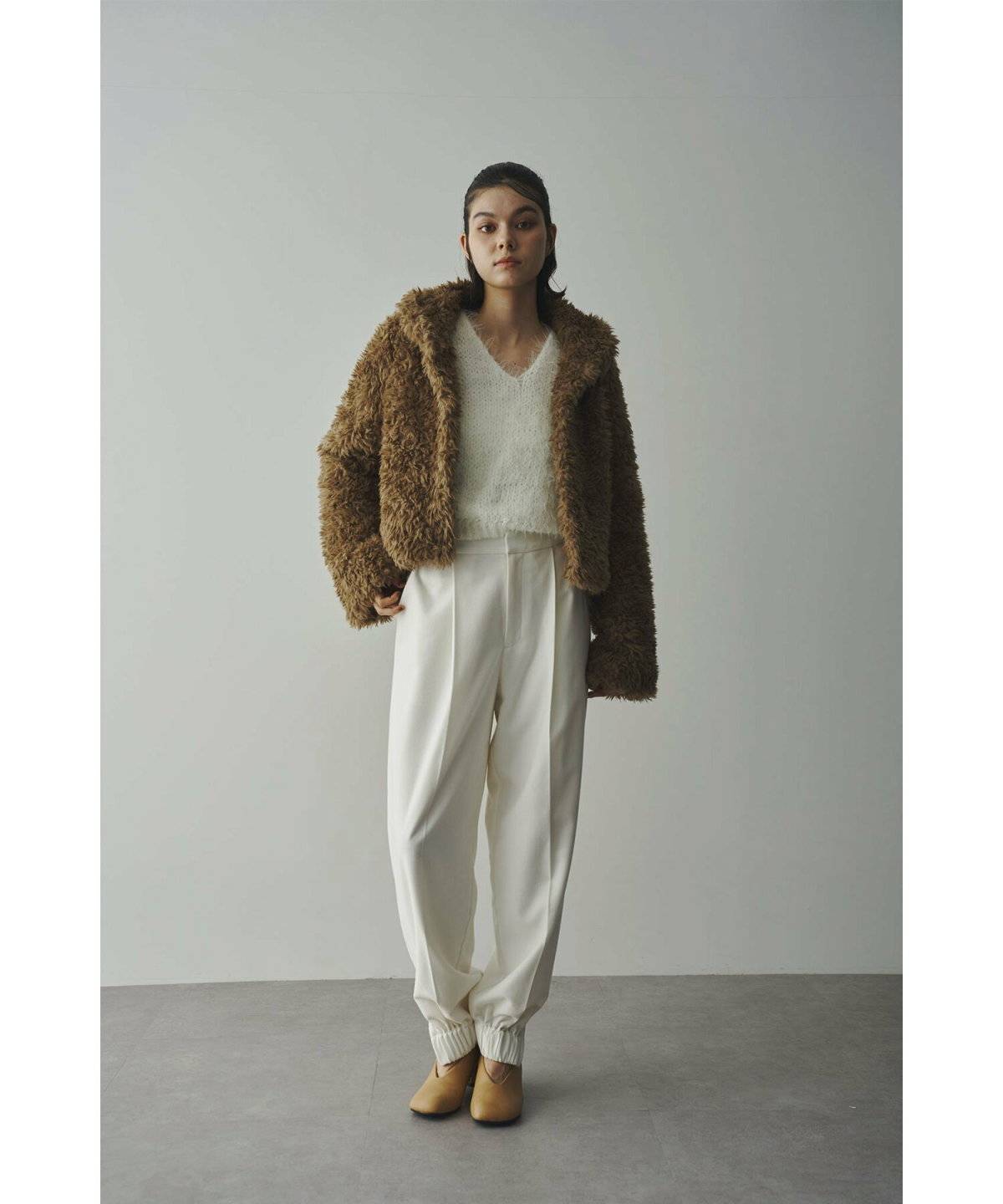 サルエルパンツコーデ