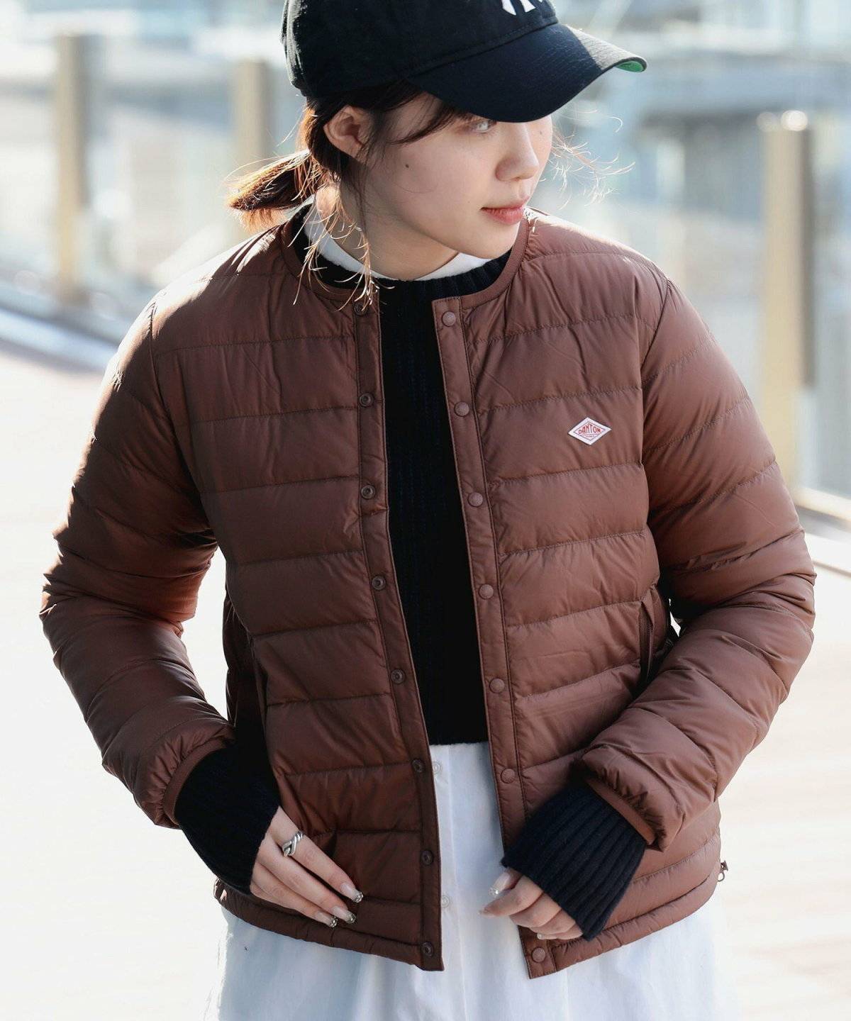 インナーダウンコーデ