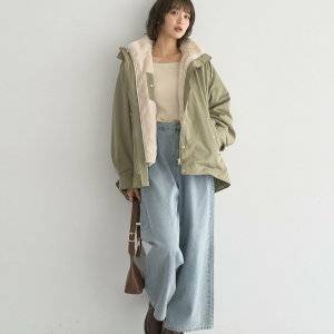 アラサーもOK♪カーキのマウンテンパーカーを使ったコーデ11選